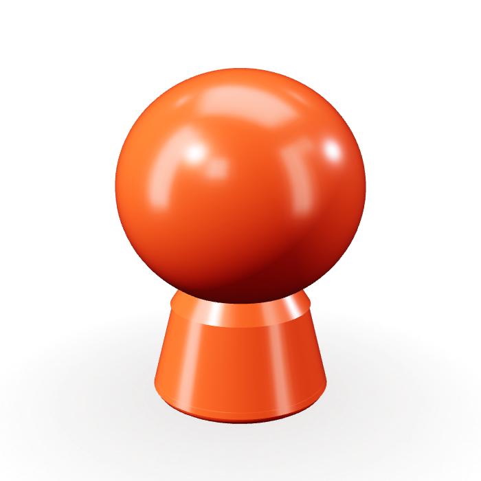 Orb After Hours in signal orange